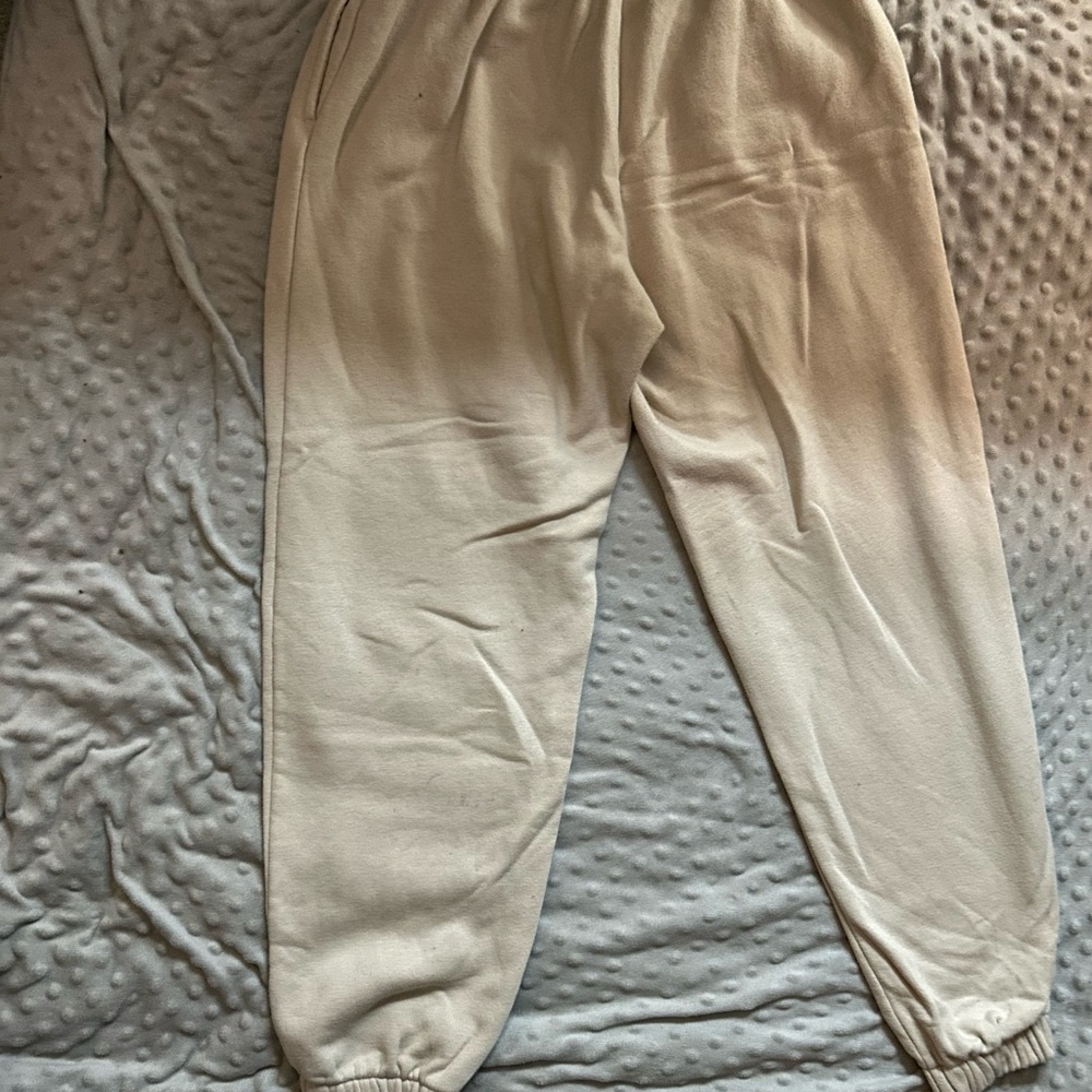 Women’s Beige Sweatpants